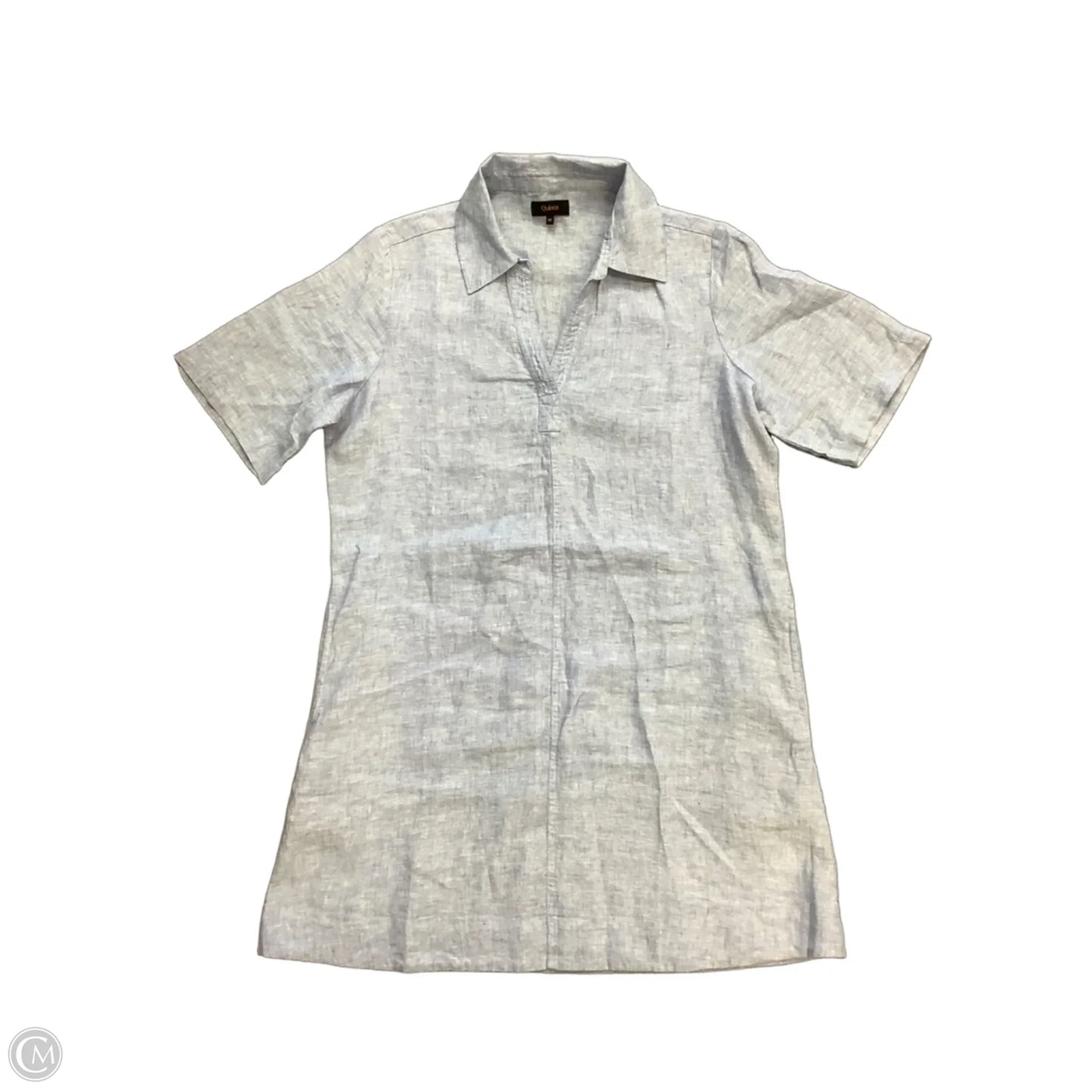 Dress Casual Short By Quince In Blue, Size: M