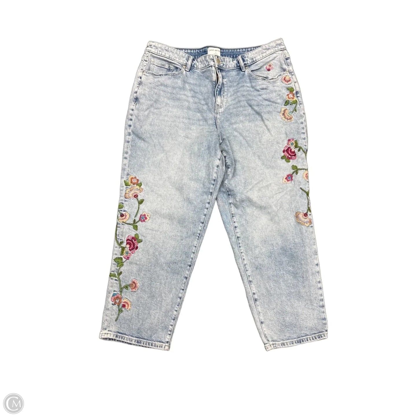 Jeans Boyfriend By Lane Bryant In Blue Denim, Size: 18
