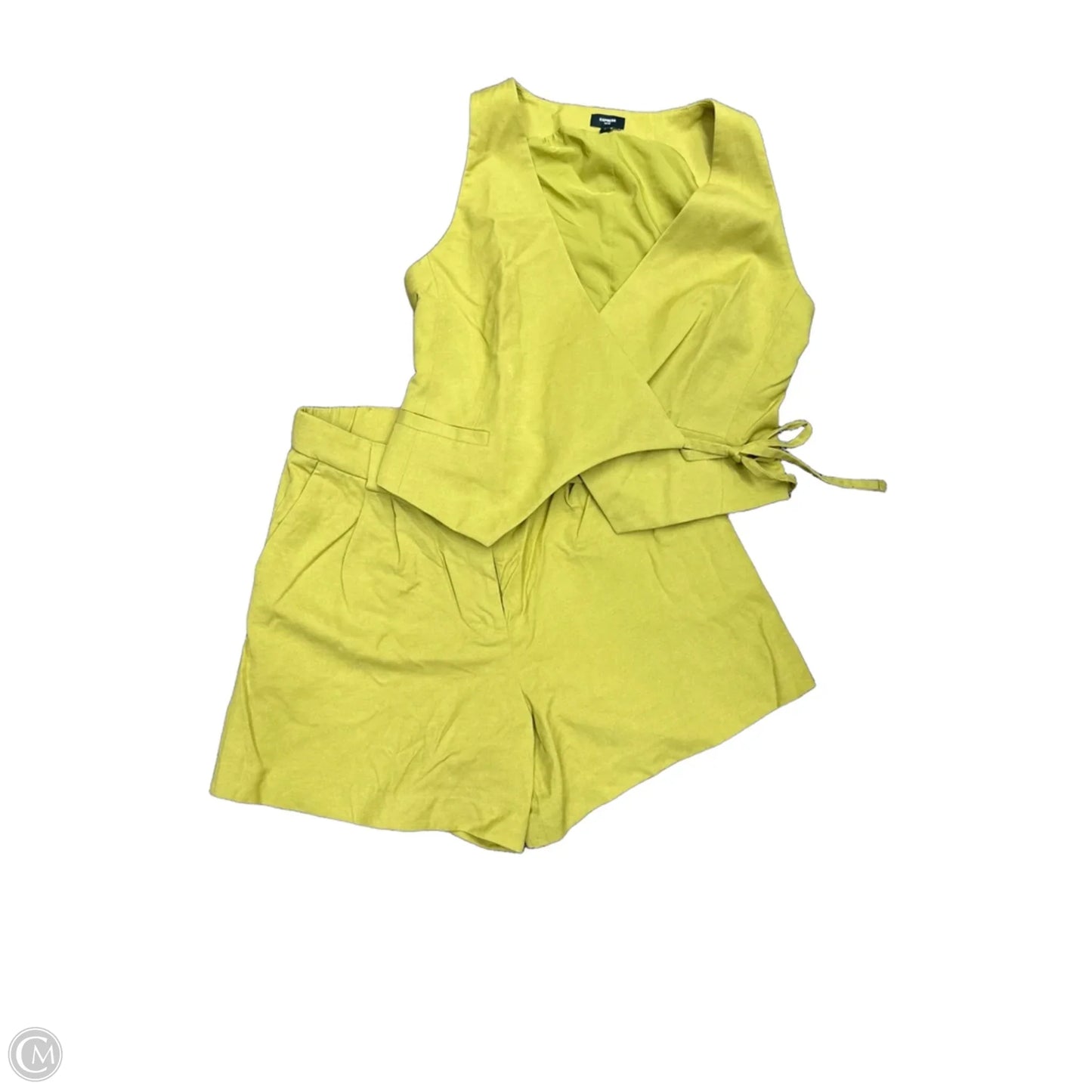 Shorts Set By Express In Green, Size: 10