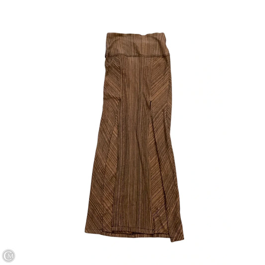 Skirt Maxi By Free People In Black & Gold, Size: Xs