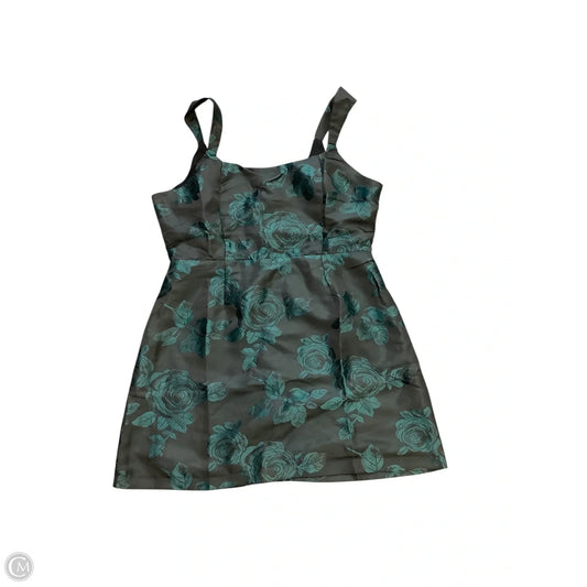 Dress Party Short By Lulus In Black & Green, Size: Xl