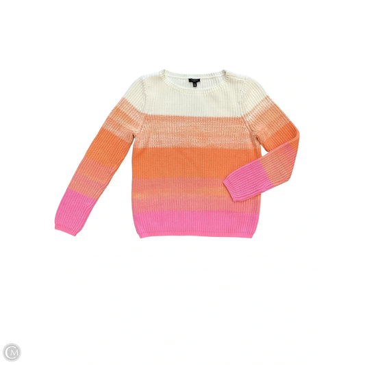 Sweater By Talbots In Striped Pattern, Size: S