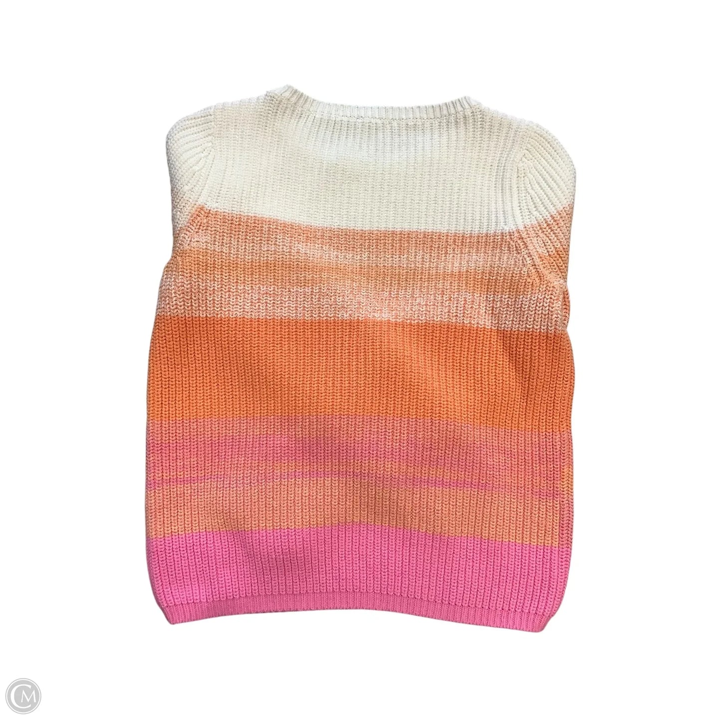 Sweater By Talbots In Striped Pattern, Size: S