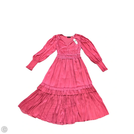 Dress Party Long By Tahari In Pink, Size: S