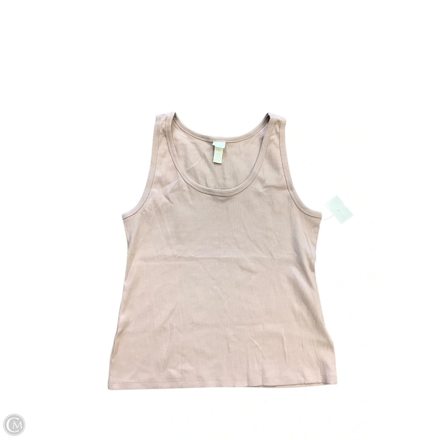 Tank Top By H&m In Beige, Size: Xl