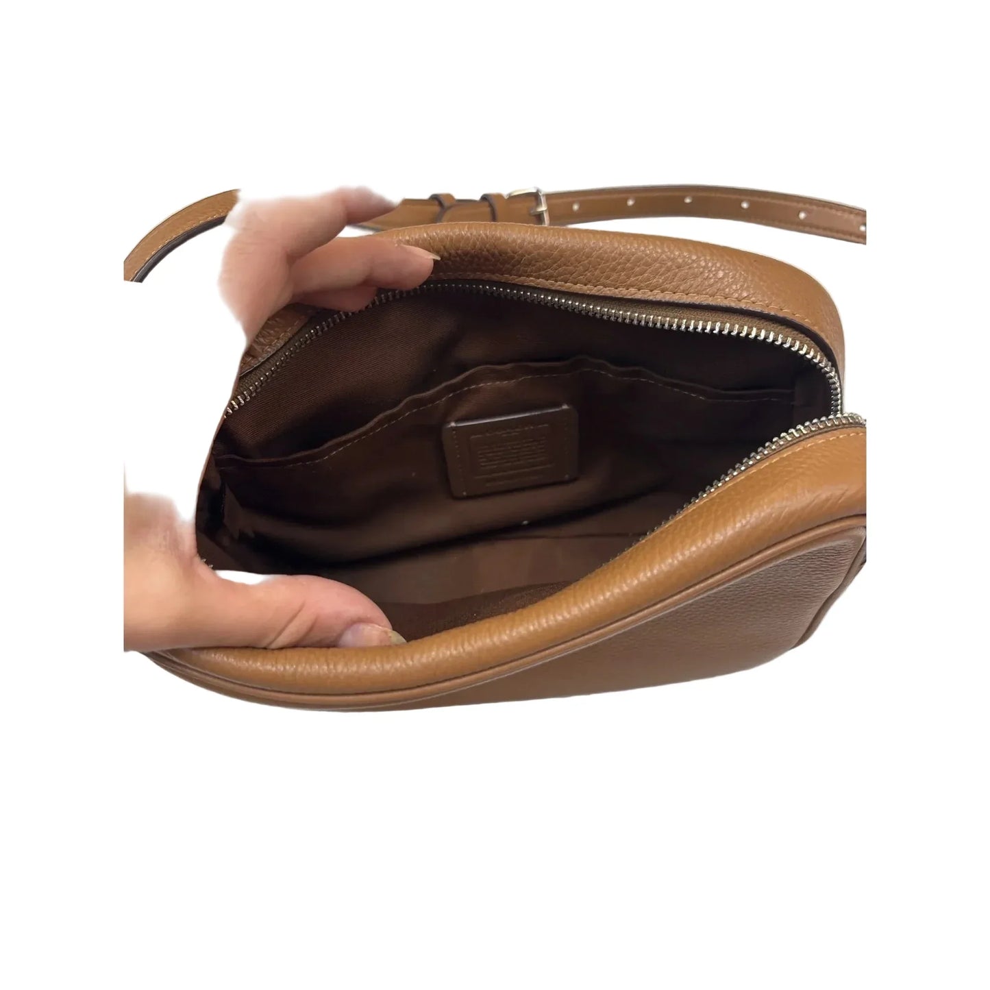 Crossbody Designer By Coach, Size: Small