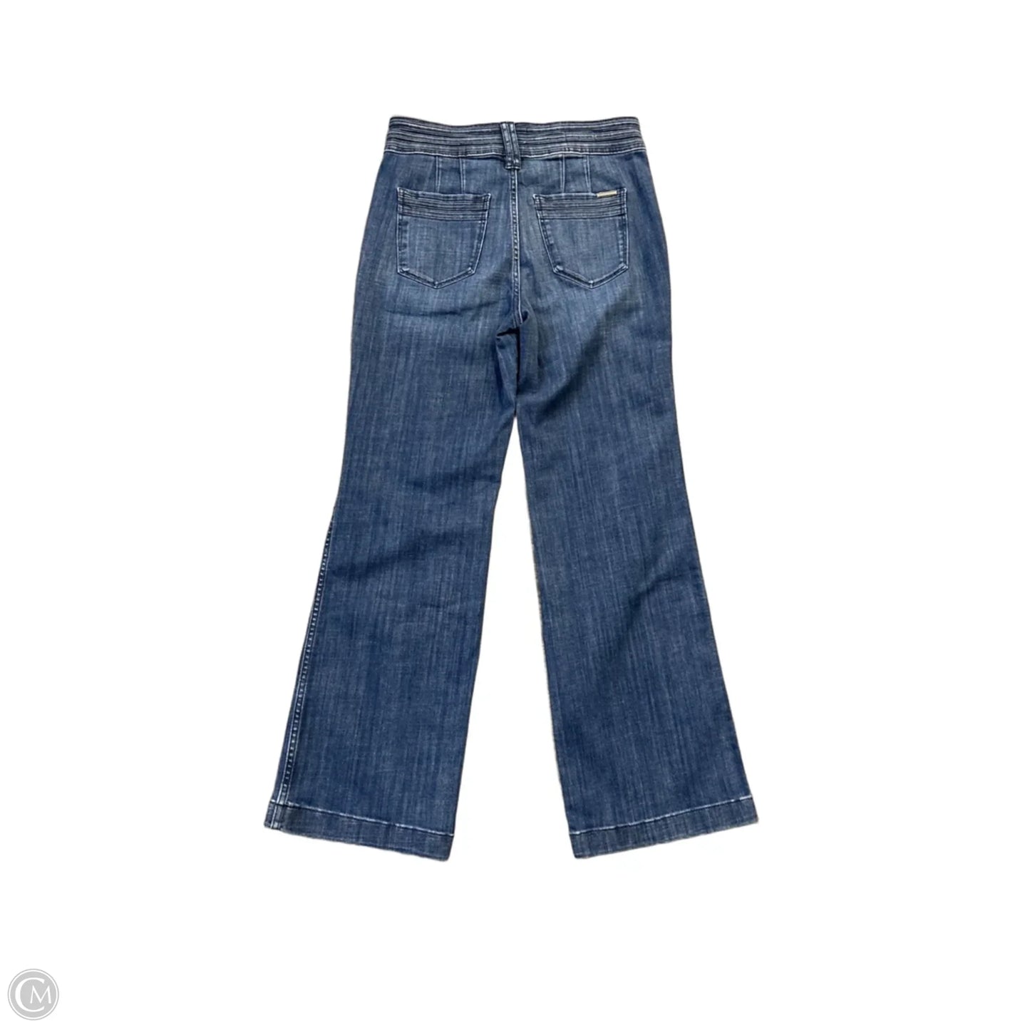 Jeans Wide Leg By White House Black Market In Blue, Size: 8