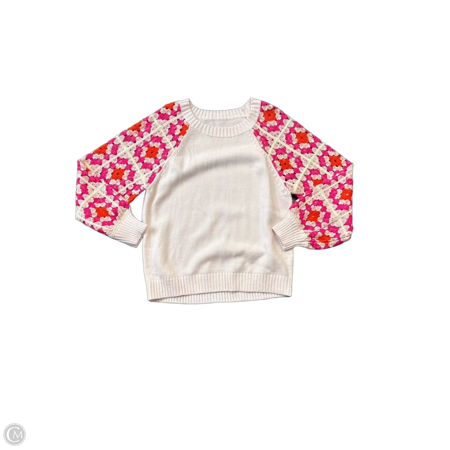 Sweater By Clothes Mentor In Pink, Size: L