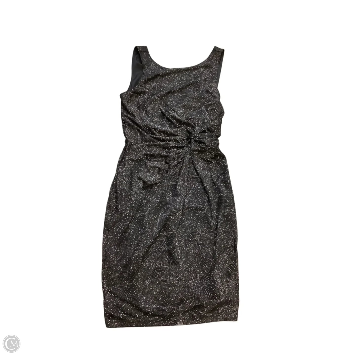Dress Party Midi By Calvin Klein In Black, Size: 4