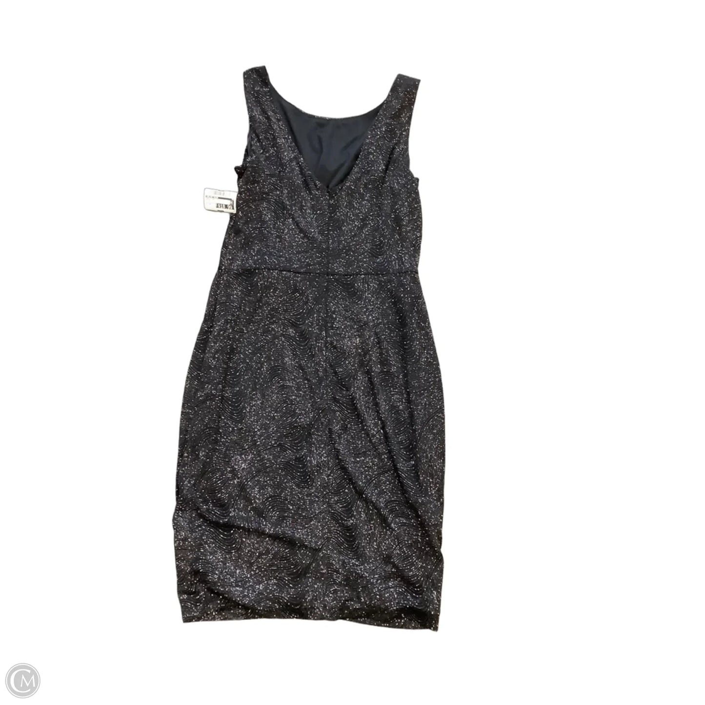 Dress Party Midi By Calvin Klein In Black, Size: 4