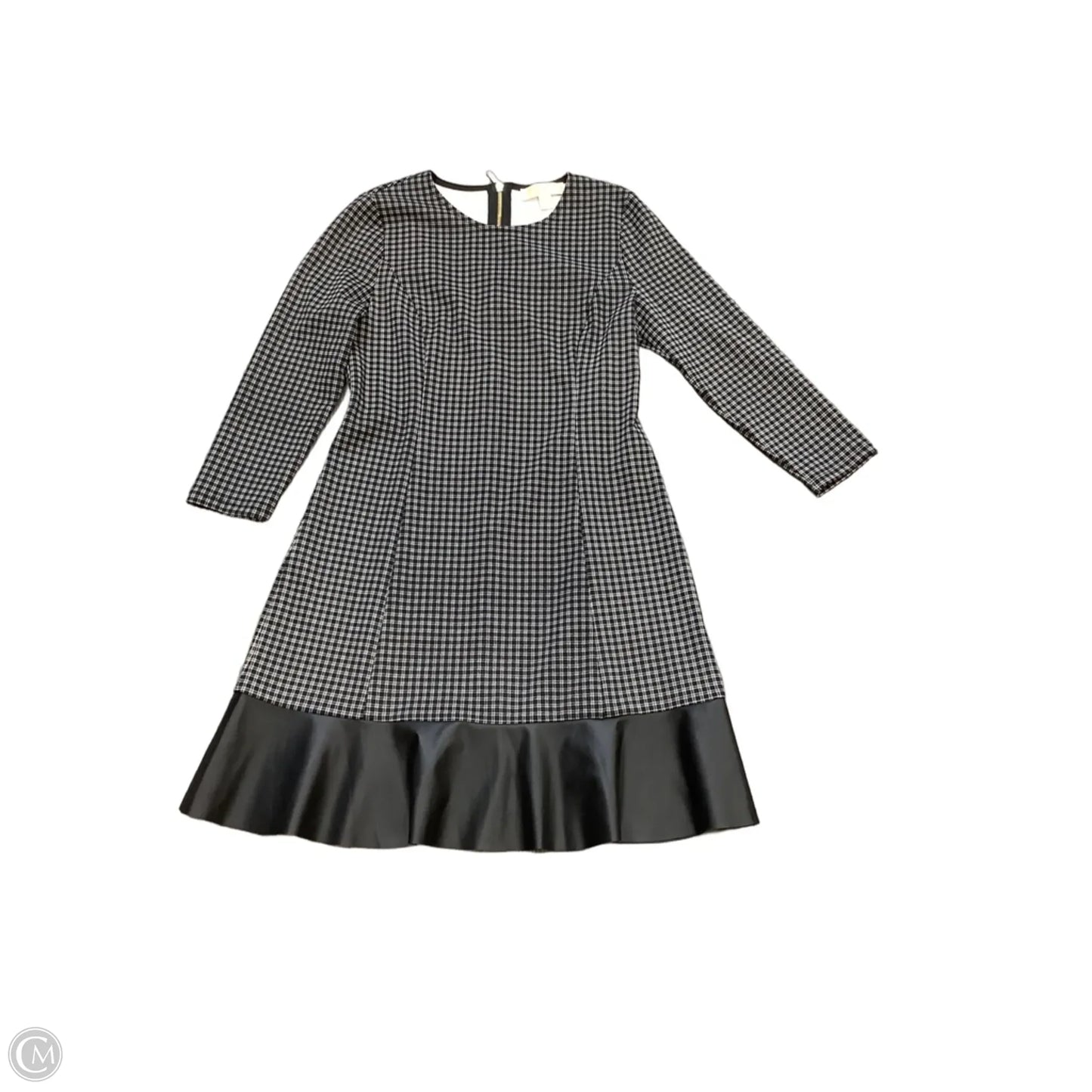 Dress Casual Midi By Michael By Michael Kors In Black, Size: M