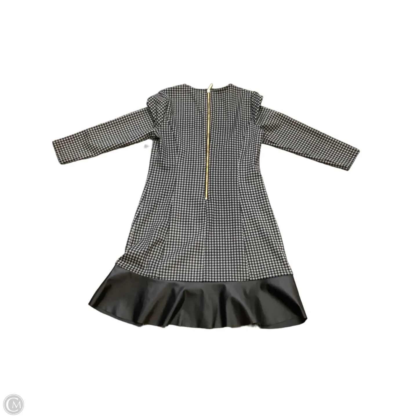 Dress Casual Midi By Michael By Michael Kors In Black, Size: M