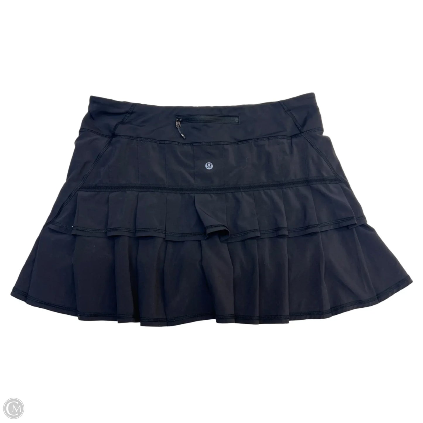 Athletic Skort By Lululemon In Black, Size: 8