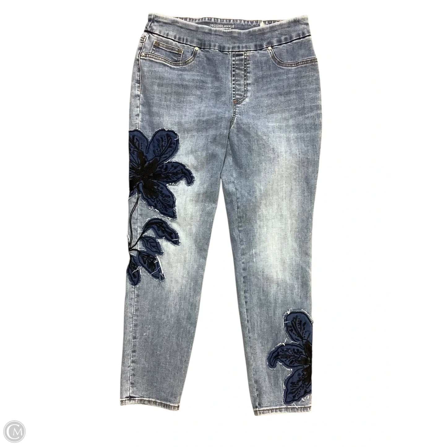 Jeans Jeggings By Chicos In Blue, Size: 6