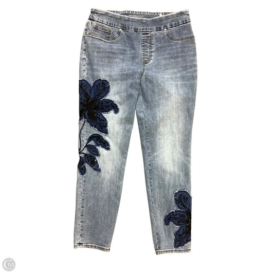 Jeans Jeggings By Chicos In Blue, Size: 6