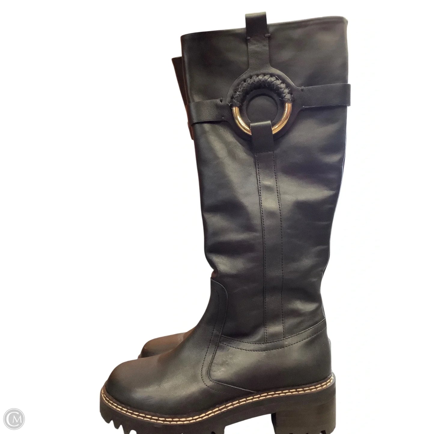 Boots Designer By See By Chloe In Black, Size: 6(36)