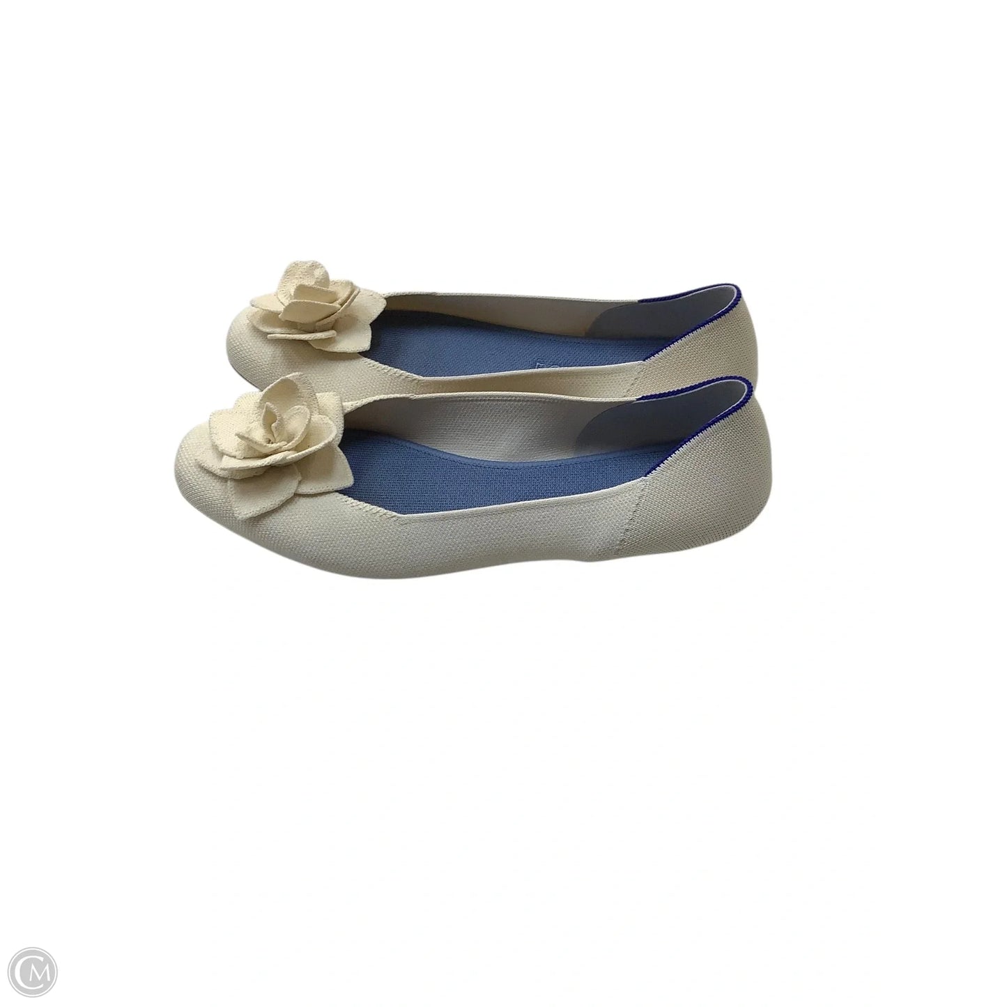 Shoes Flats By Rothys In Cream, Size: 11.5