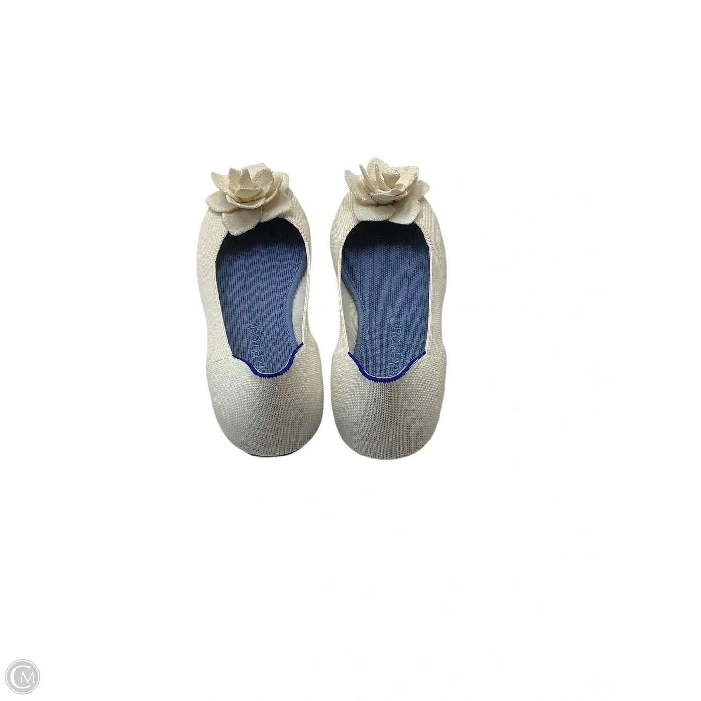 Shoes Flats By Rothys In Cream, Size: 11.5