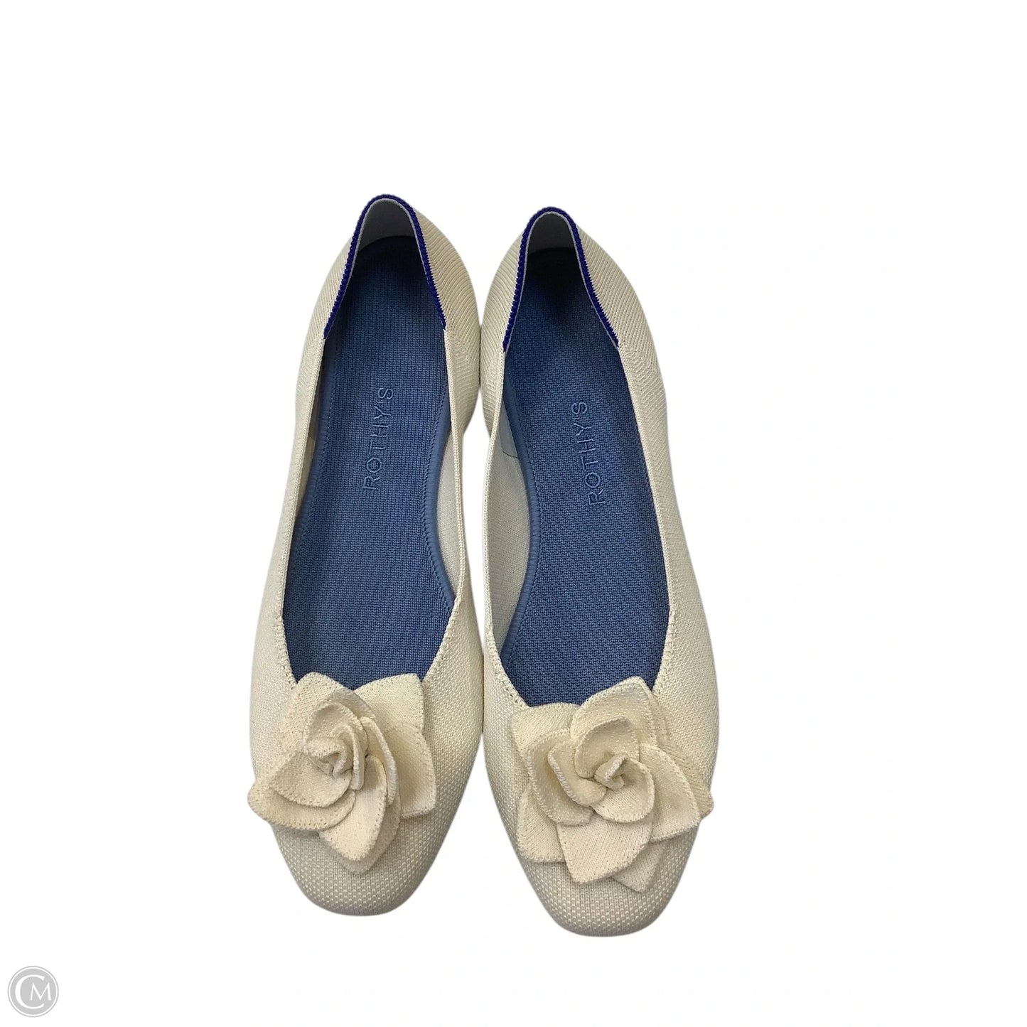 Shoes Flats By Rothys In Cream, Size: 11.5
