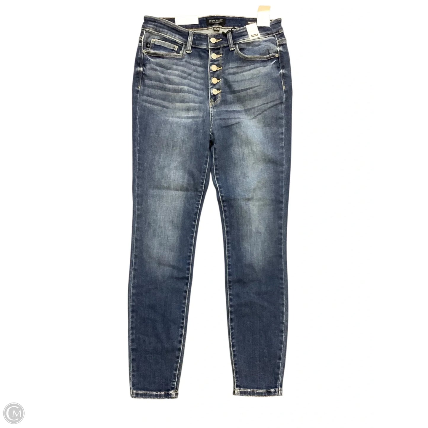 Jeans Skinny By Judy Blue In Blue, Size: 10(11/30)