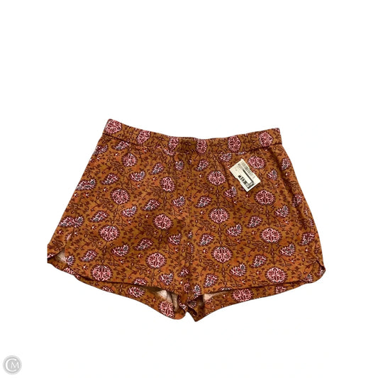 Shorts By Madewell In Brown & Pink, Size: M