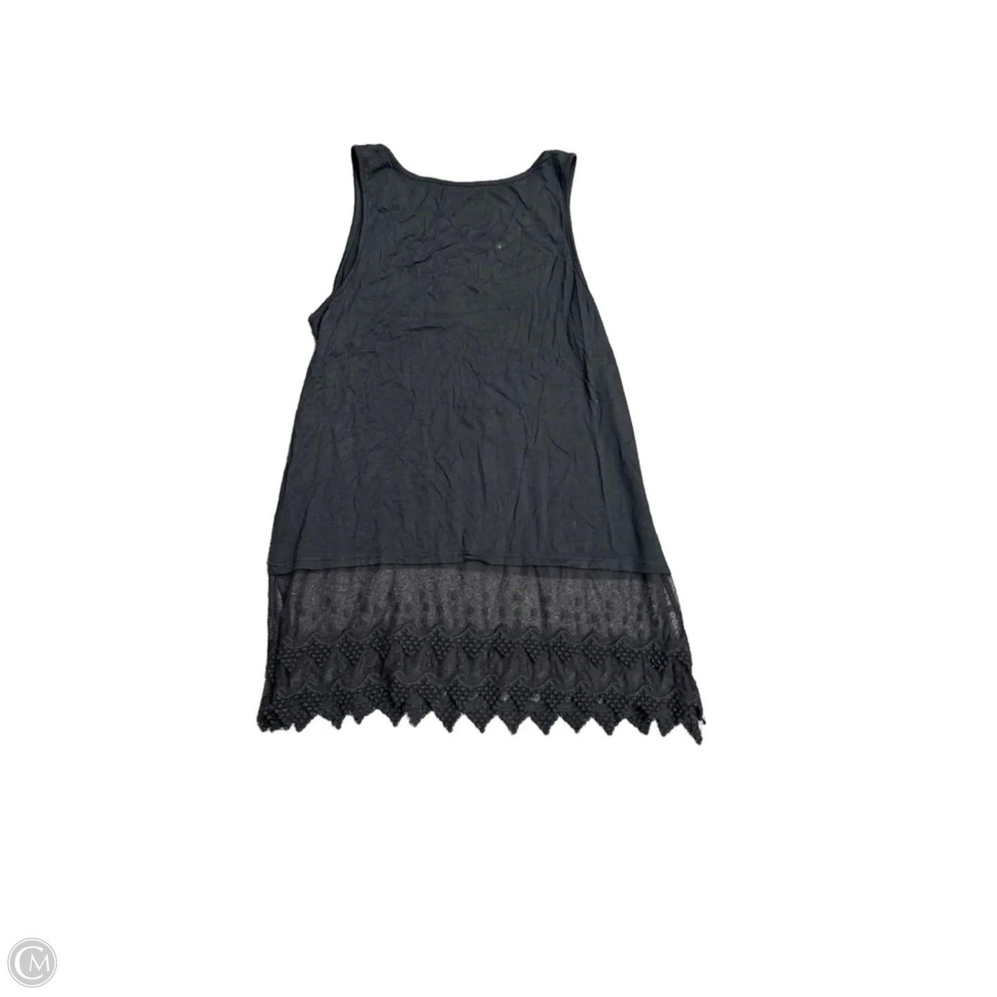 Top Sleeveless By Kaktus In Black, Size: Xl