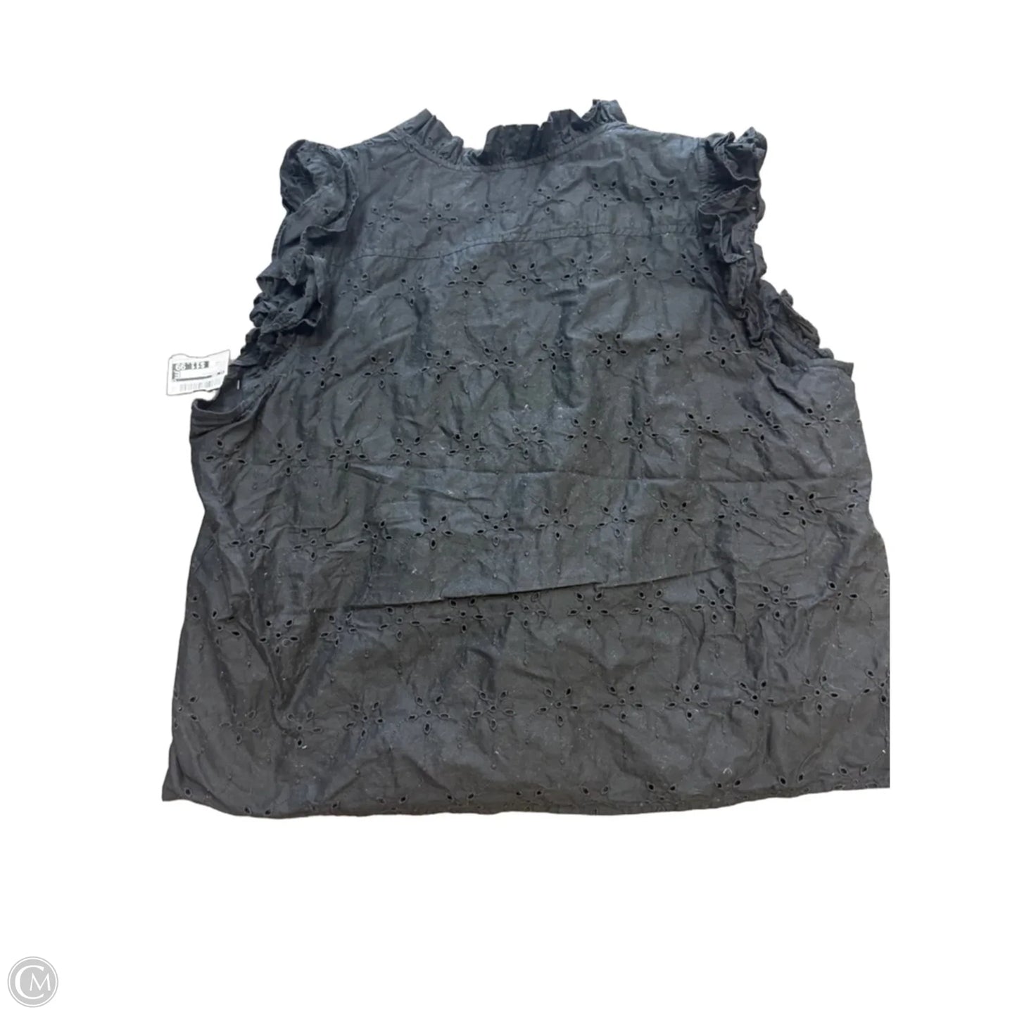 Top Sleeveless By J. Crew In Black, Size: Xxl