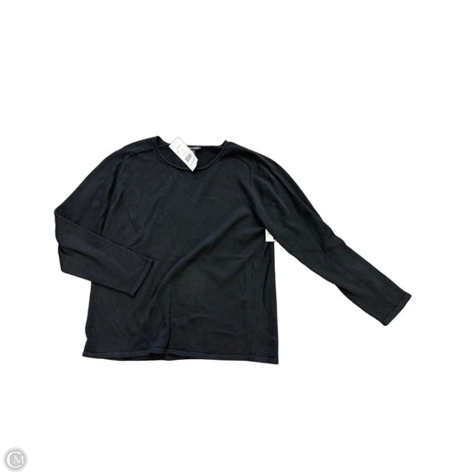 Sweater By Eileen Fisher In Black, Size: L