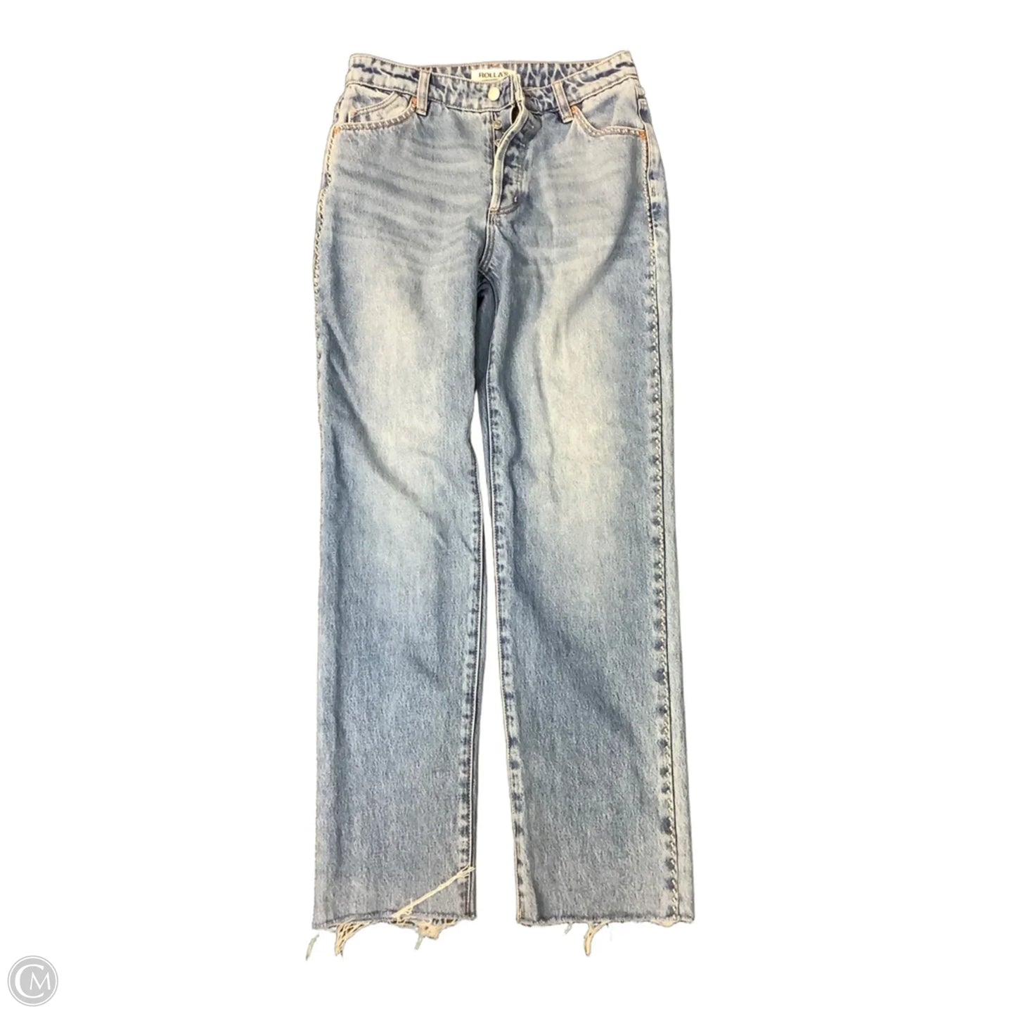 Jeans Straight By Rollas In Blue, Size: 2
