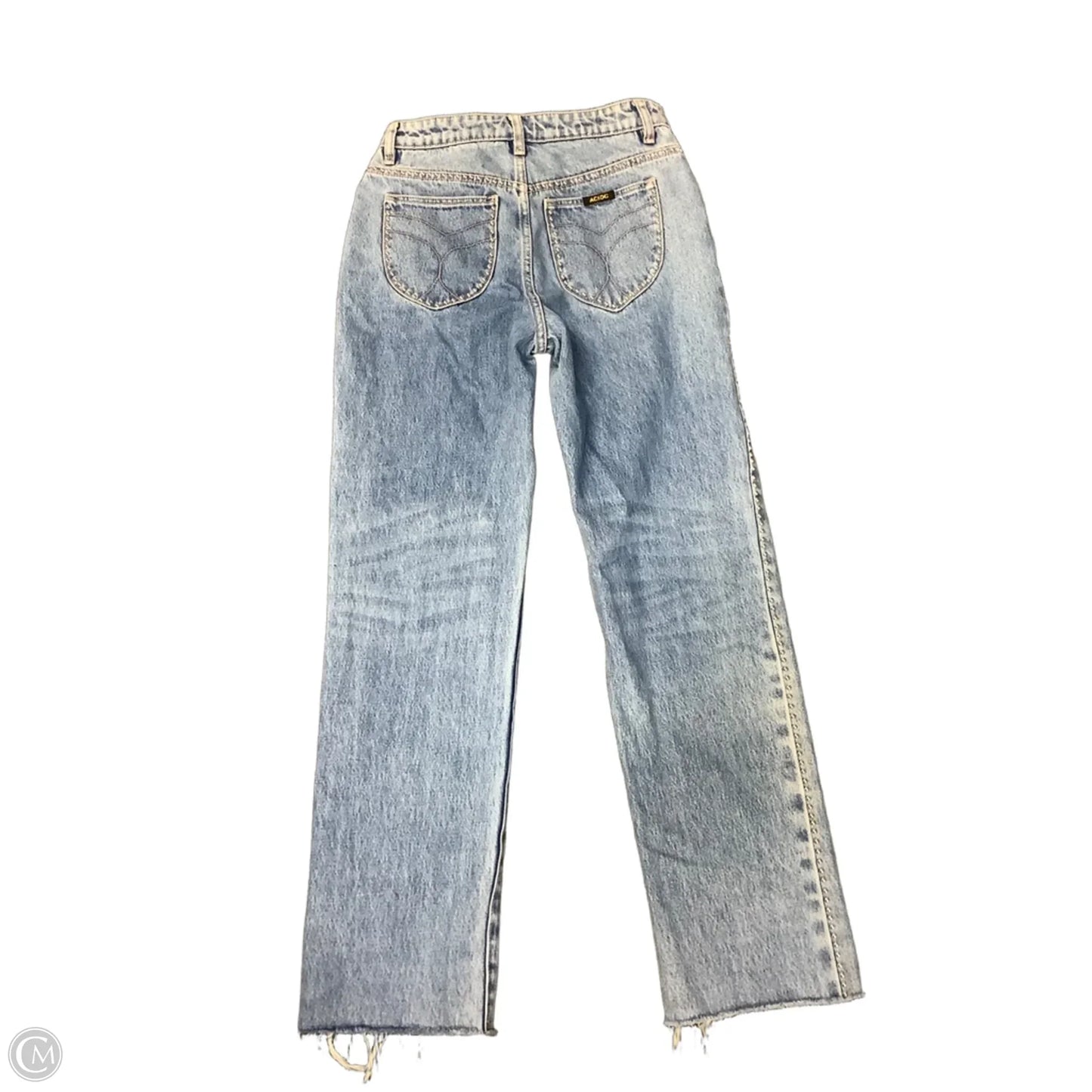 Jeans Straight By Rollas In Blue, Size: 2