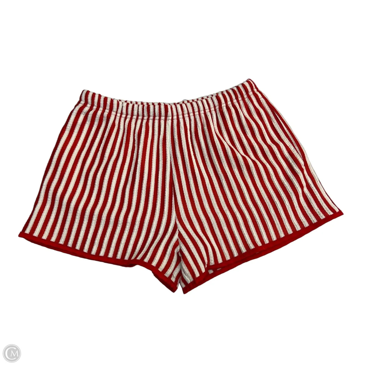 Shorts By Bailey Rose In Red & White, Size: S