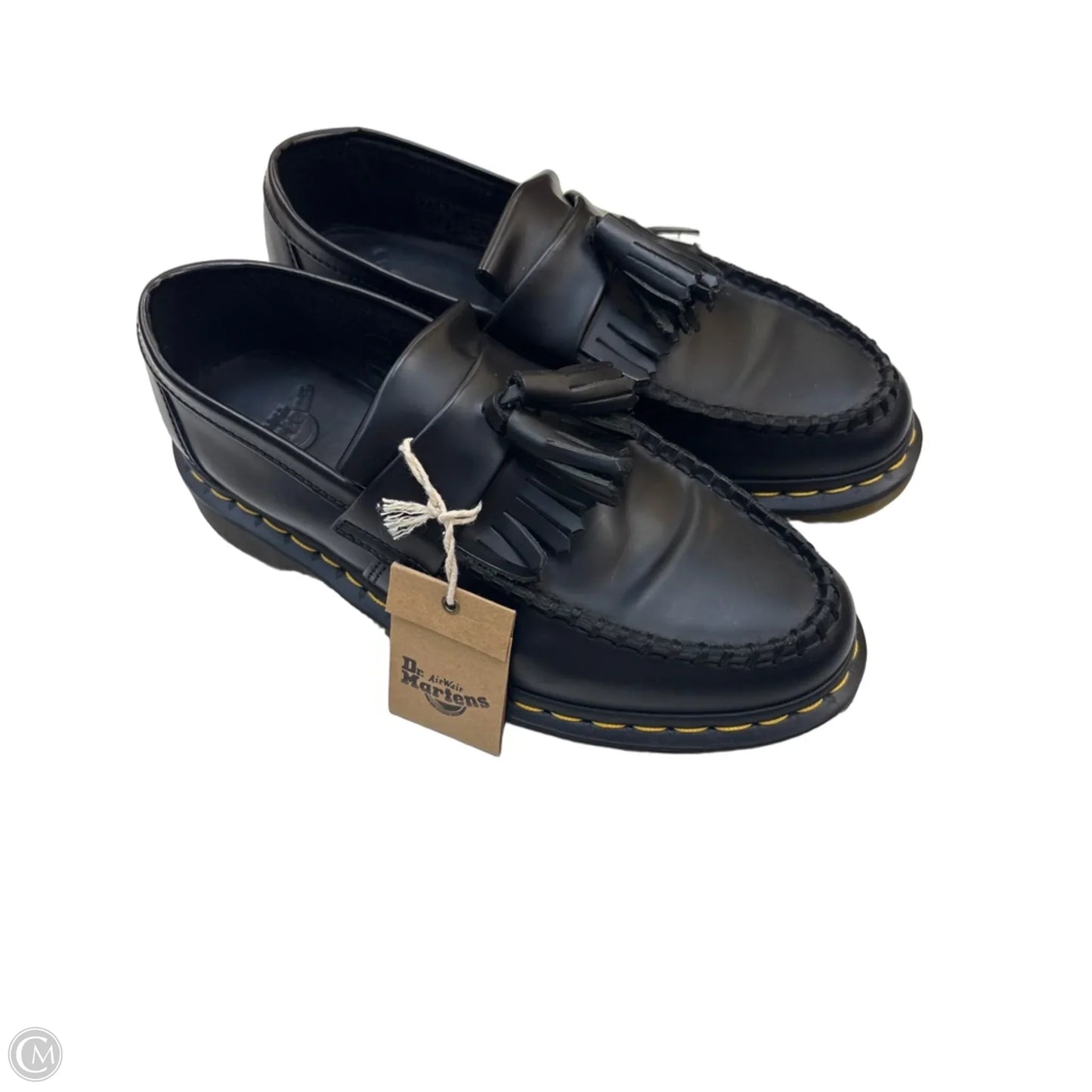 Shoes Flats By Dr Martens In Black, Size: 8