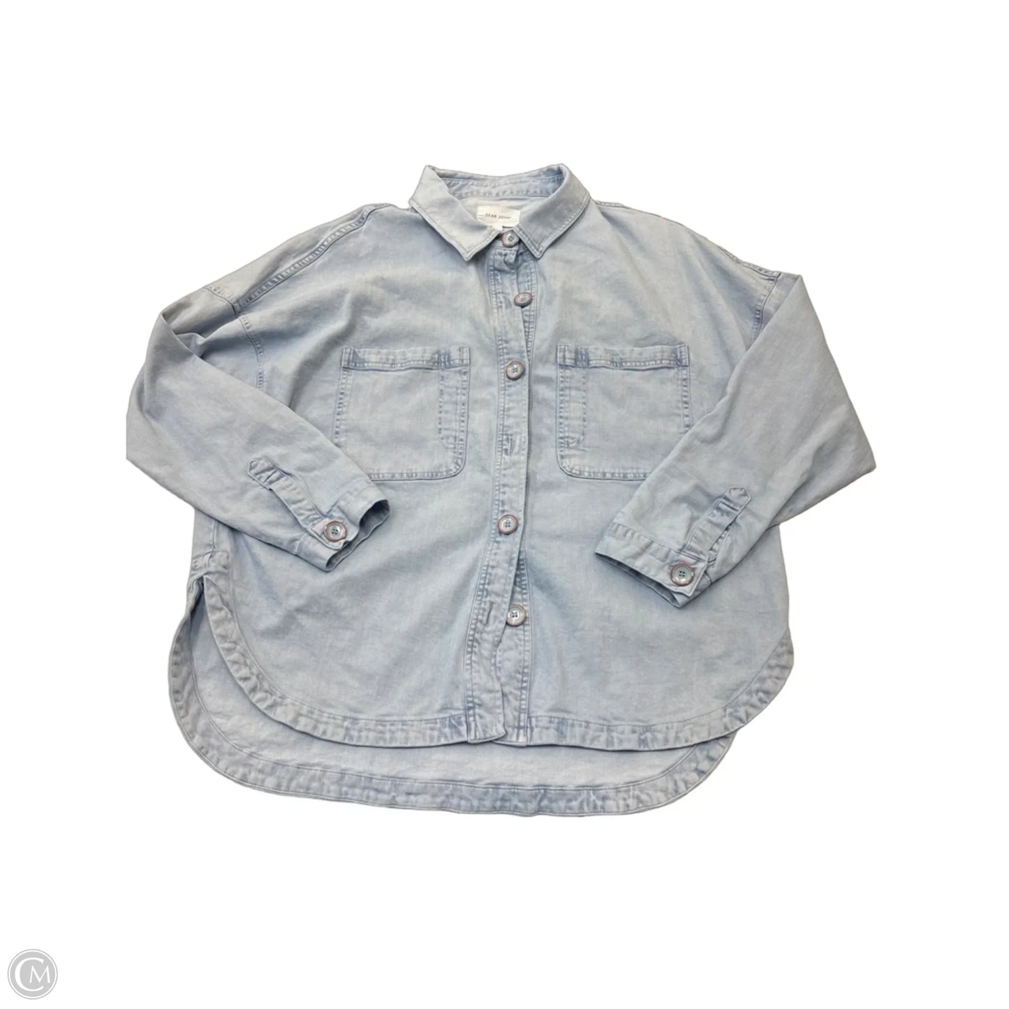 Jacket Denim By Dear John In Blue, Size: Xl