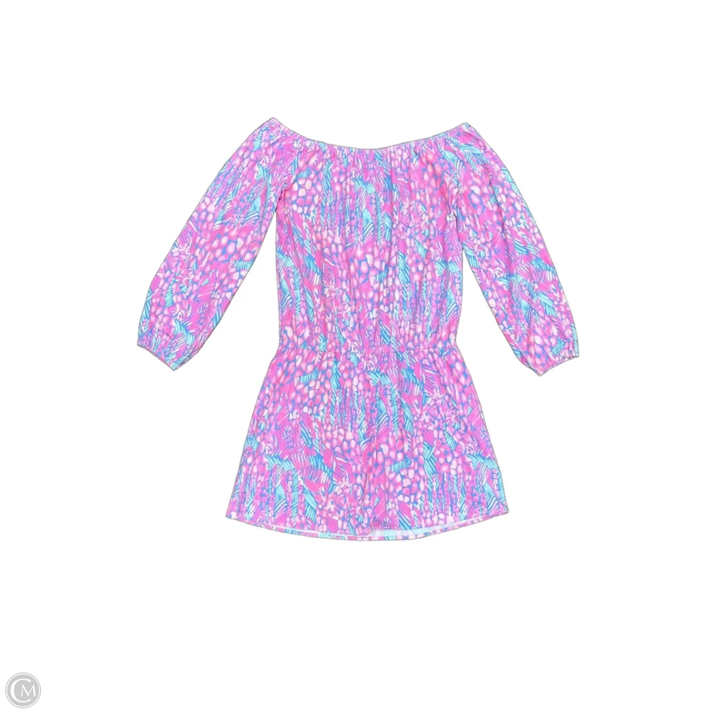 Romper Designer By Lilly Pulitzer In Pink, Size: M