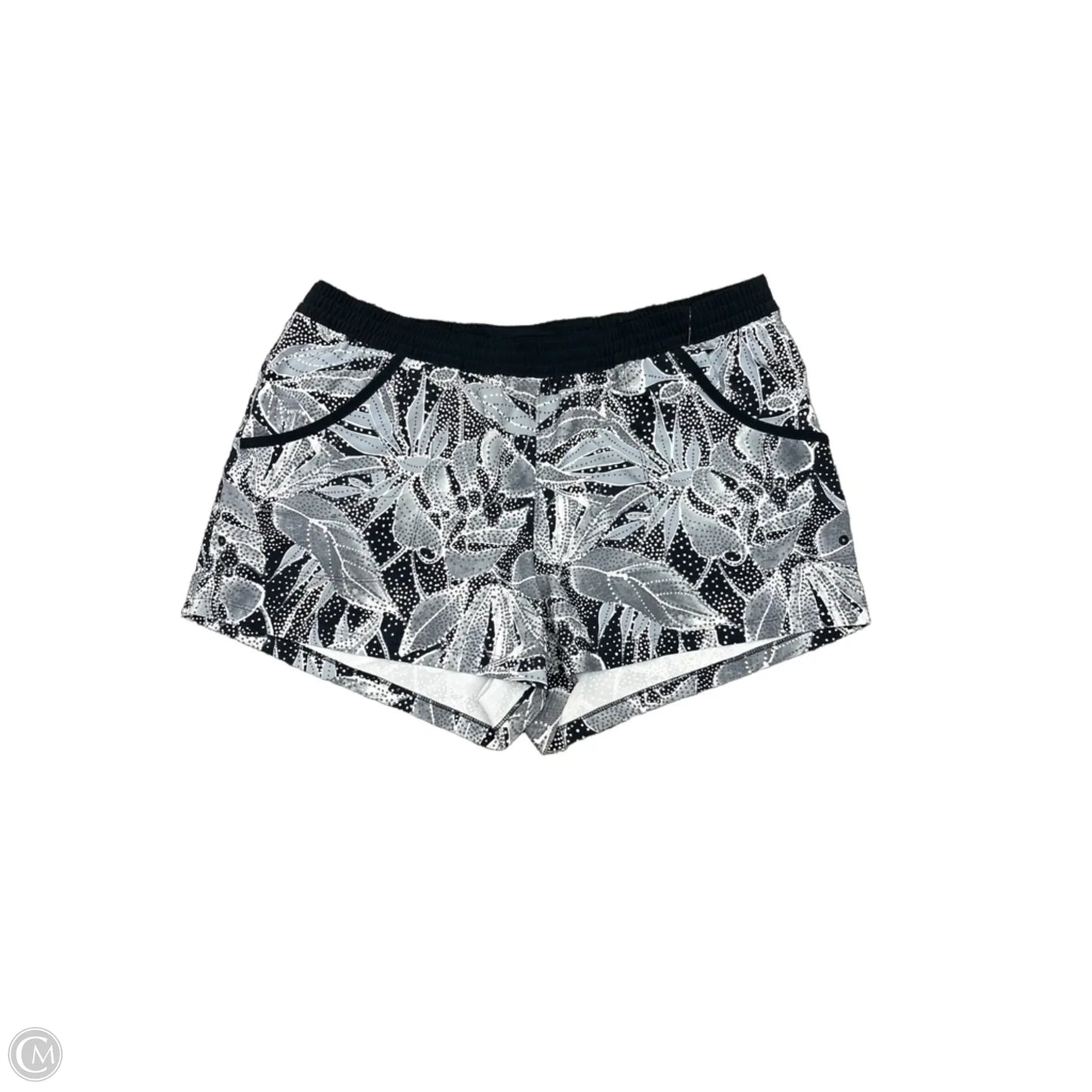 Athletic Shorts By Columbia In Black & Grey, Size: Xl