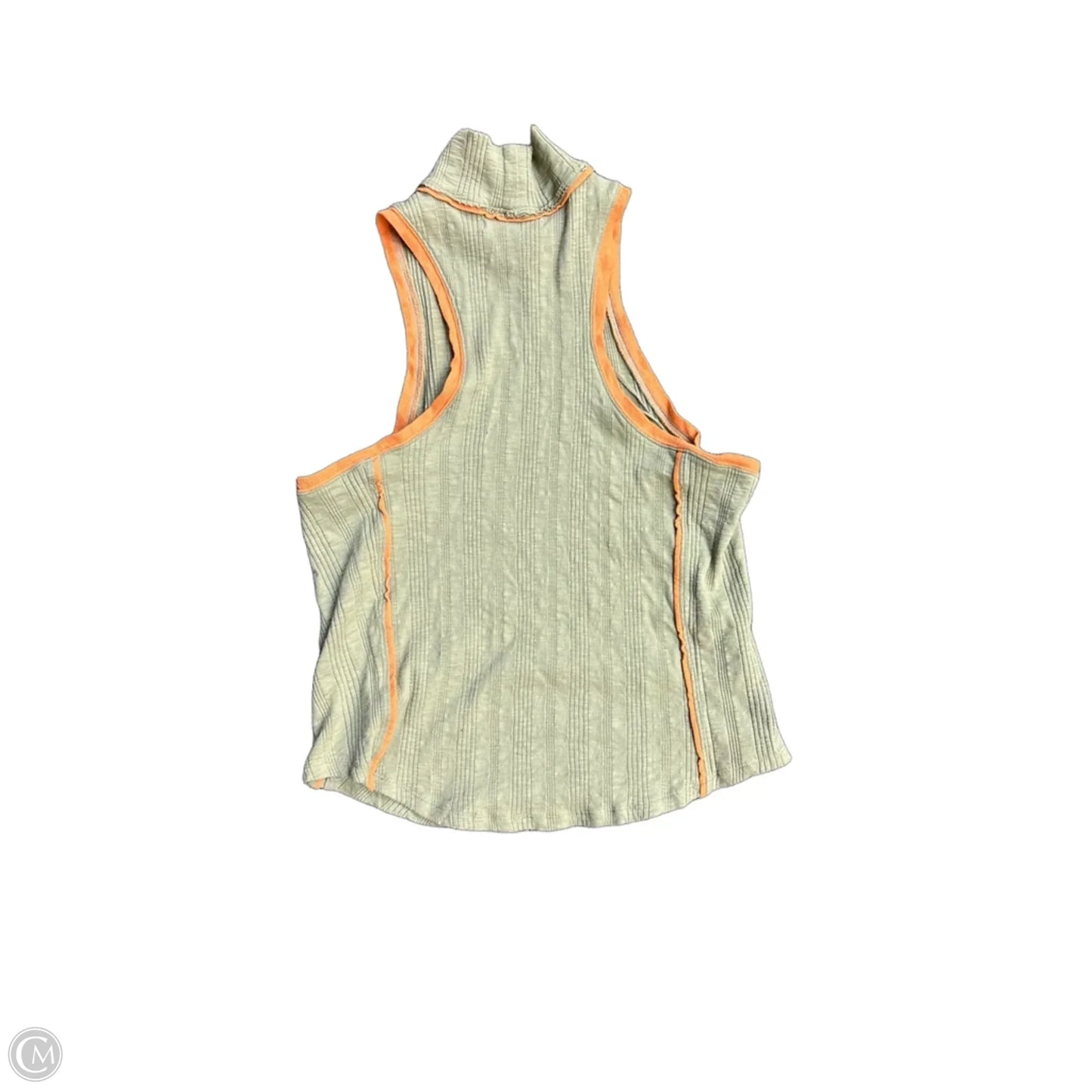 Top Sleeveless By We The Free In Green & Orange, Size: L