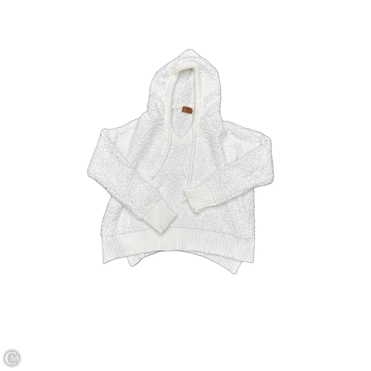 Sweater By Pol In White, Size: M