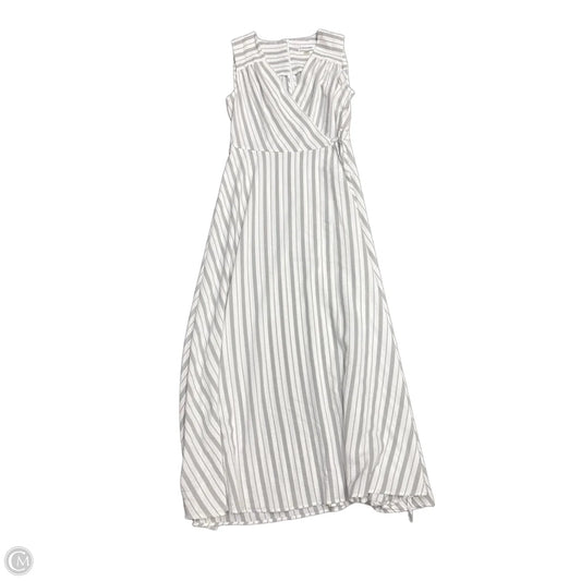 Jumpsuit By Calvin Klein In Striped Pattern, Size: 6
