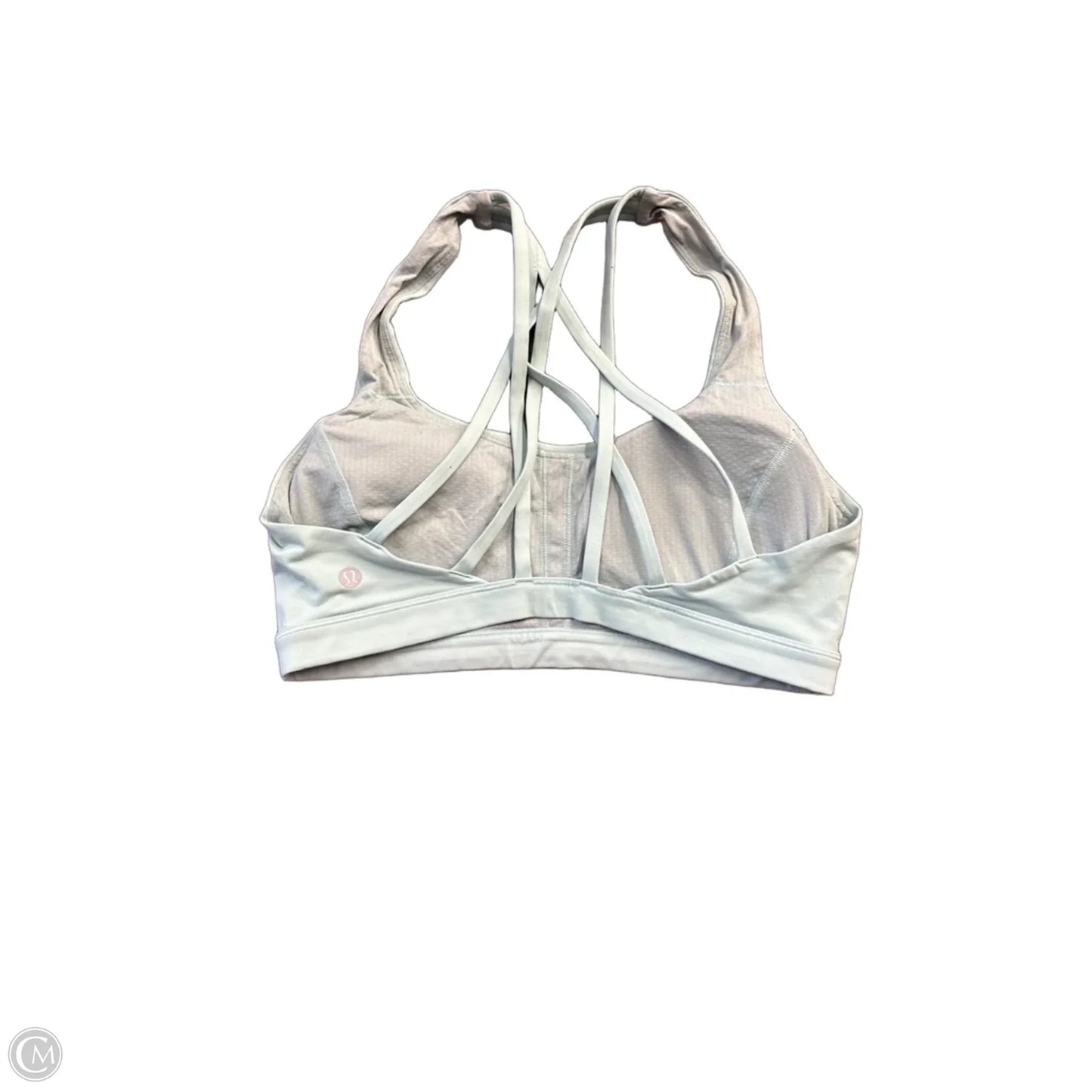 Athletic Bra By Lululemon In Grey, Size: M