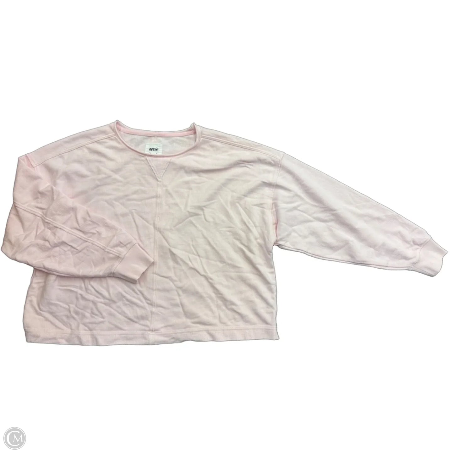 Sweatshirt Crewneck By Aerie In Pink, Size: L