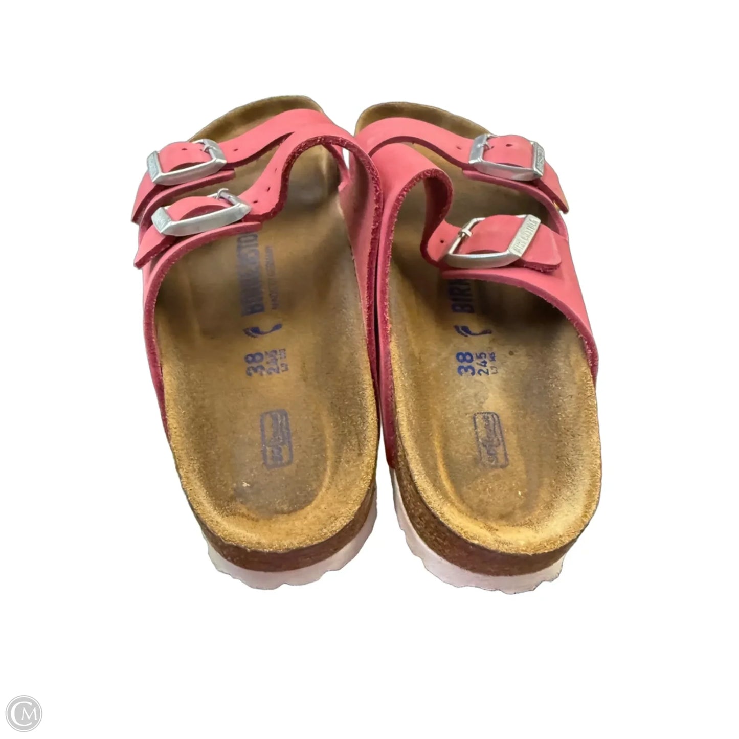 Sandals Heels Platform By Birkenstock In Pink, Size: 7