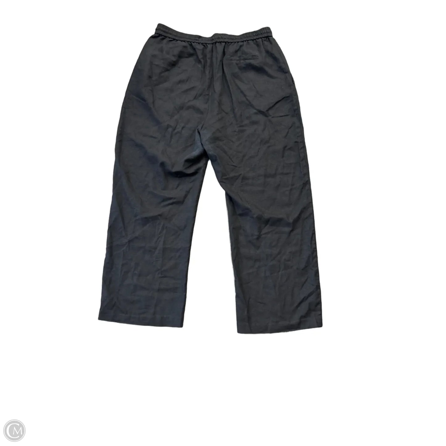 Pants Linen By Zara In Black, Size: Xxl
