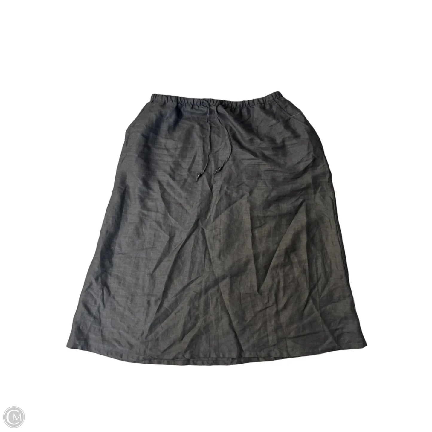 Skirt Maxi By Tahari In Black, Size: Xl