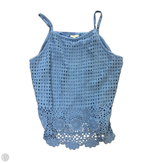 Top Sleeveless By Maurices In Blue, Size: Xxl