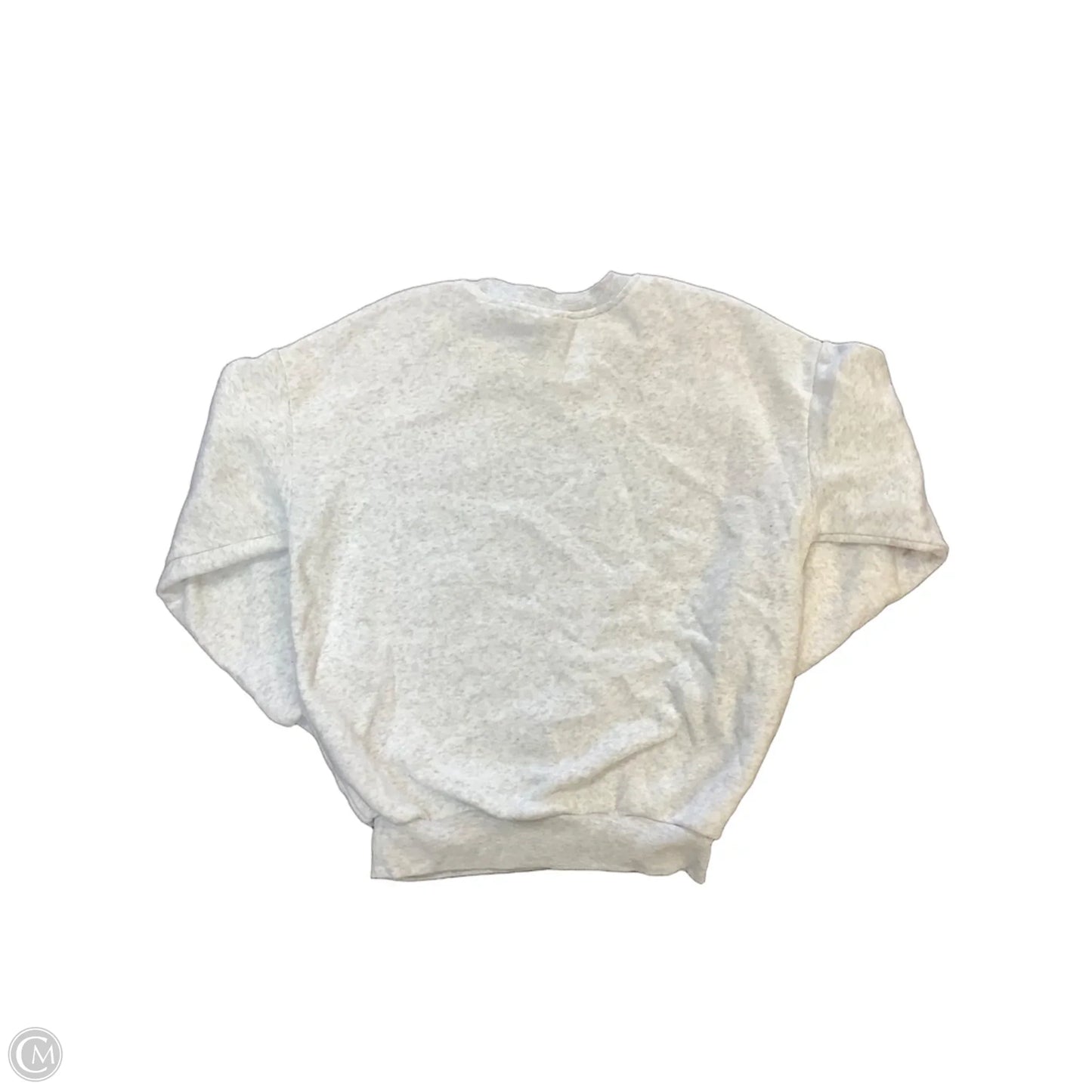 Sweatshirt Crewneck By Clothes Mentor In Grey, Size: Xxs