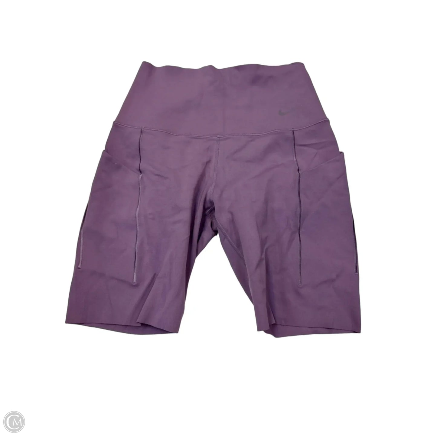 Athletic Shorts By Nike In Purple, Size: S