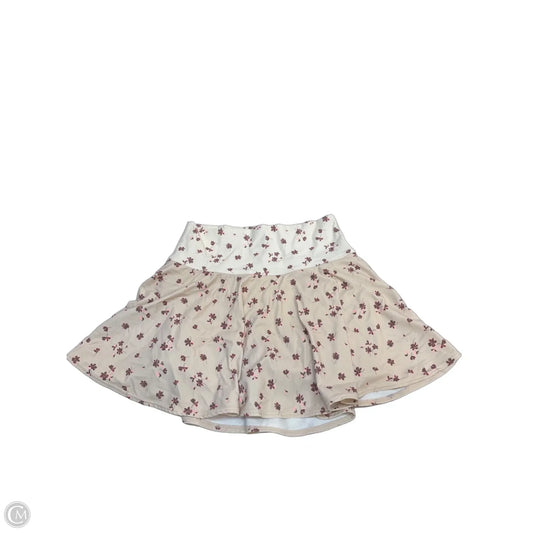 Athletic Skirt By Joy Lab In Floral Print, Size: S