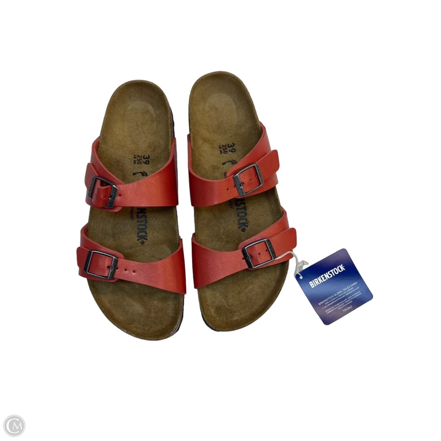 Sandals Flats By Birkenstock In Red, Size: 8.5