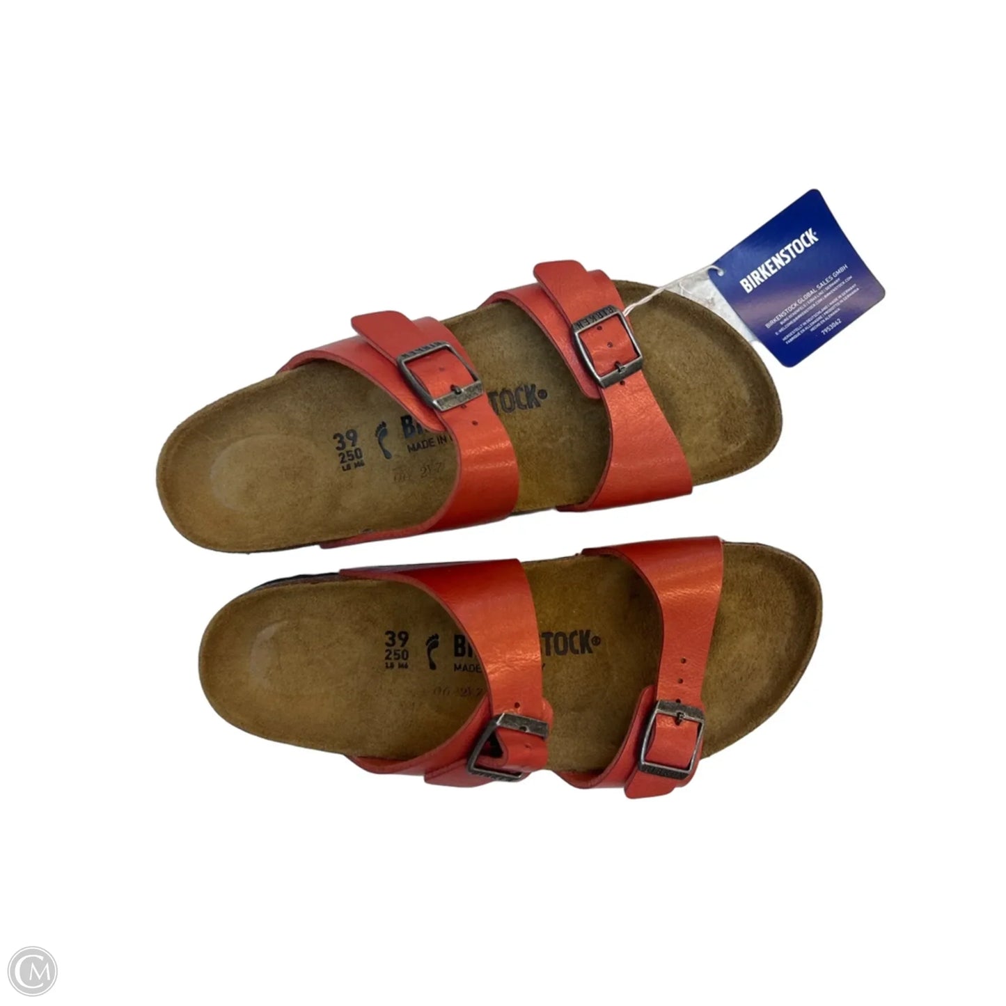 Sandals Flats By Birkenstock In Red, Size: 8.5