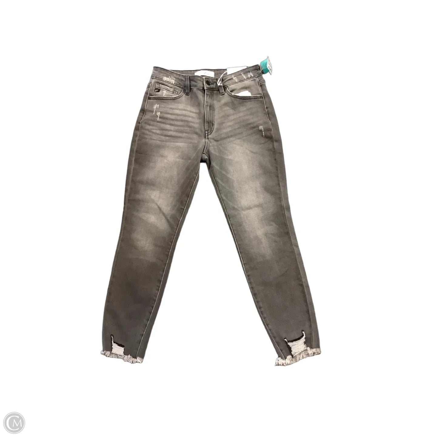 Jeans Skinny By Kancan In Grey, Size: L